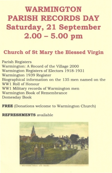 Parish Records day
